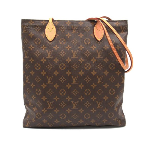 LOUIS VUITTON Carry it Tote Bag M45199 Monogram canvas Brown Used unisex LV